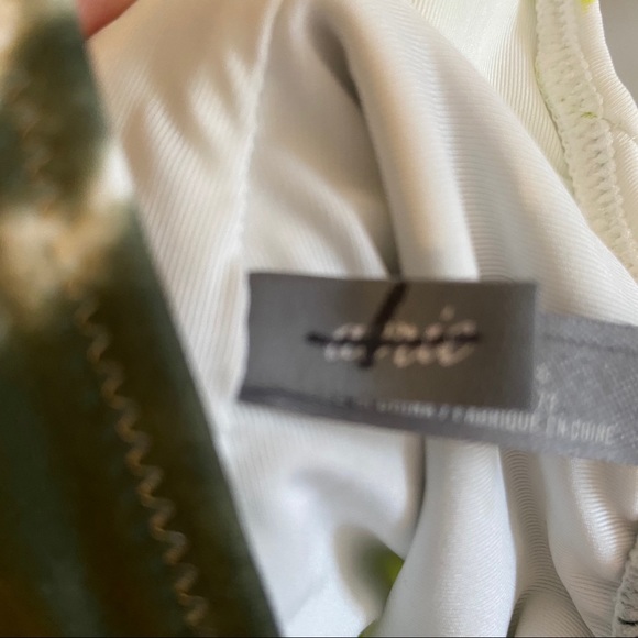 S Aerie Tie DyeOne Piece Swimsuit Lime Green - Picture 5 of 6